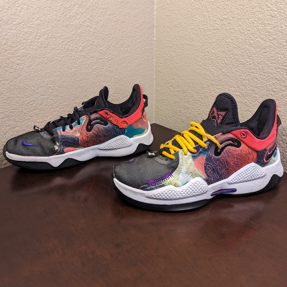 Nike Other - Nike PG 5 Paul George Multi Color Crimson CW3143-600 Men’s Size 11 Shoes Beaters